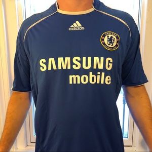Vintage Chelsea FC blue jersey, new without tags